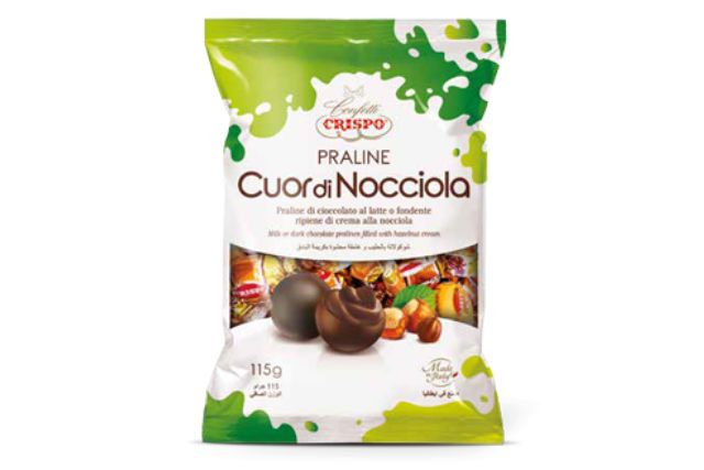 Crispo Hazelnut Pralines (115g) | PDP | Delicatezza