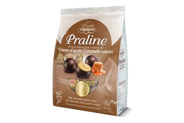 Crispo Salted Caramel Pralines (12x250g) | Special Order | PDP | Delicatezza