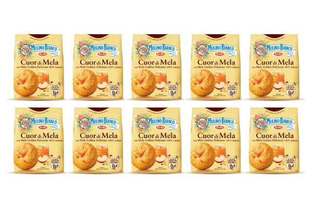 Mulino Bianco Cuor di Mela Multibuy Offer (10x200g) | PDP | Delicatezza