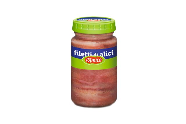 D Amico Anchovy Fillets - Filetti di Alici (80g)  | Wholesale | PDP | Delicatezza