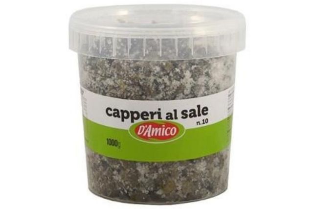 D'Amico Capers in Salt (1kg) | Wholesale | Delicatezza