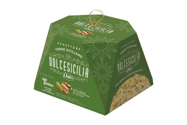 Dais Panettone Verde Siciliano Pistachio (12x800g) | Special Order | Delicatezza