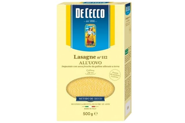 De Cecco Egg Lasagne (12x500g) | Wholesale | Delicatezza