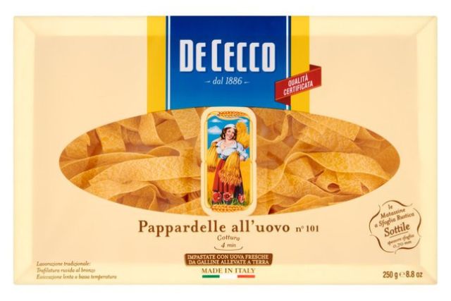 De Cecco Egg Pappardelle (250g) | Delicatezza