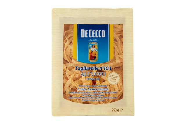 De Cecco Egg Tagliatelle No.104 (250g) | Delicatezza