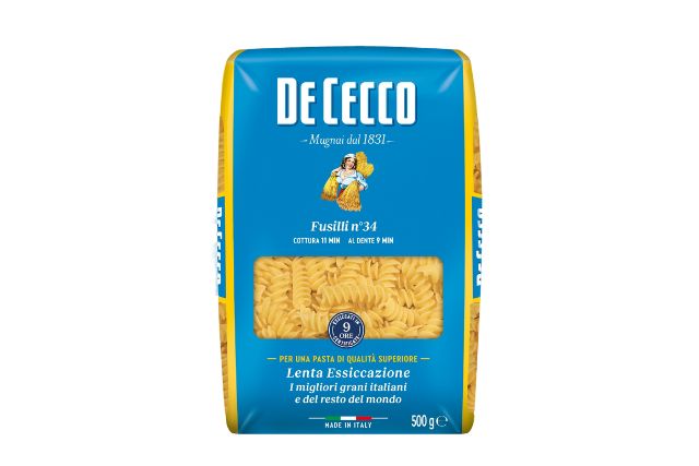 De Cecco Fusilli No.34 (24x500g) | Wholesale | Delicatezza