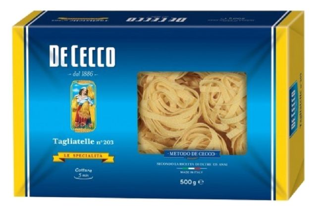 De Cecco Tagliatelle No.203 (8x500g) | Wholesale | Delicatezza