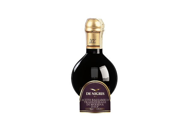 De Nigris Traditional Balsamic Vinegar of Modena 25 years Extravecchio DOP (100ml) | Wholesale | PDP | Delicatezza