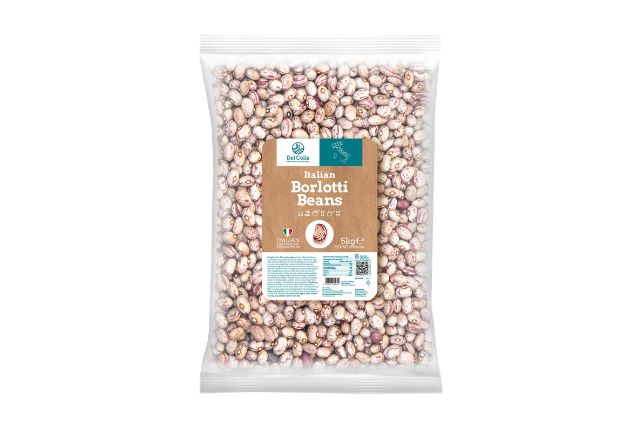 Del Colle Dry Borlotti Beans (5kg) | Wholesale | PDP | Delicatezza