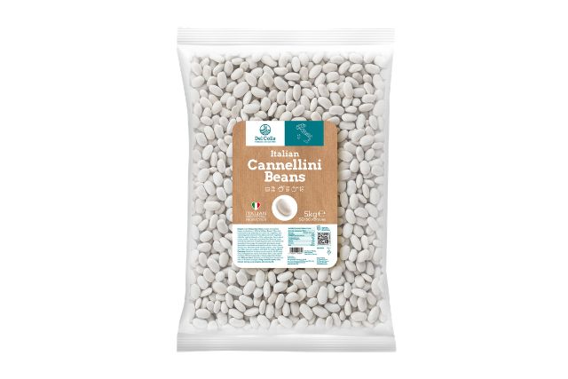 Del Colle Dry Cannellini Beans (5kg) | Wholesale | PDP | Delicatezza