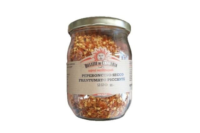 Delizie di Calabria Chilli Flakes (220g) | Wholesale | PDP | Delicatezza
