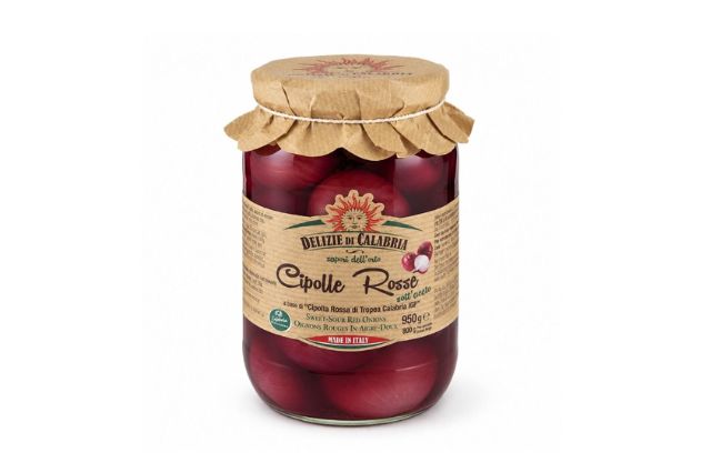 Delizie di Calabria Tropea Red Onions in Sweet & Sour (950g) | Wholesale | PDP | Delicatezza