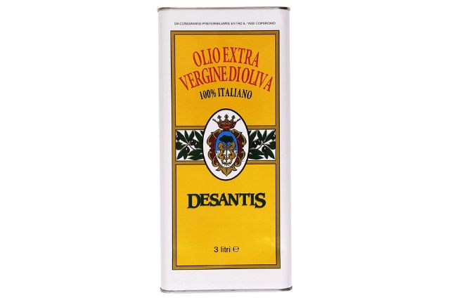 Desantis 100% Italian Extra Virgin Olive Oil (4x3L) | Special Order | Delicatezza