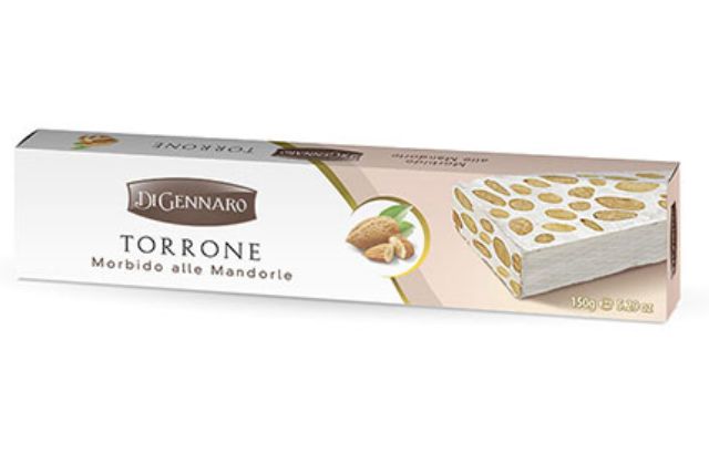 Di Gennaro Soft Nougat with Almonds (150g) | Delicatezza