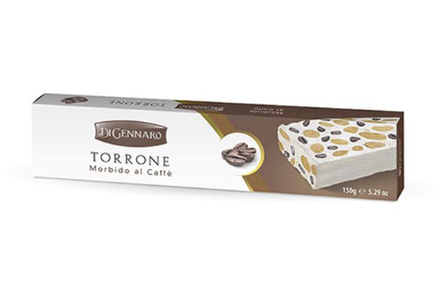 Di Gennaro Soft Nougat with Coffe (24x150g)  | Special Order | Delicatezza