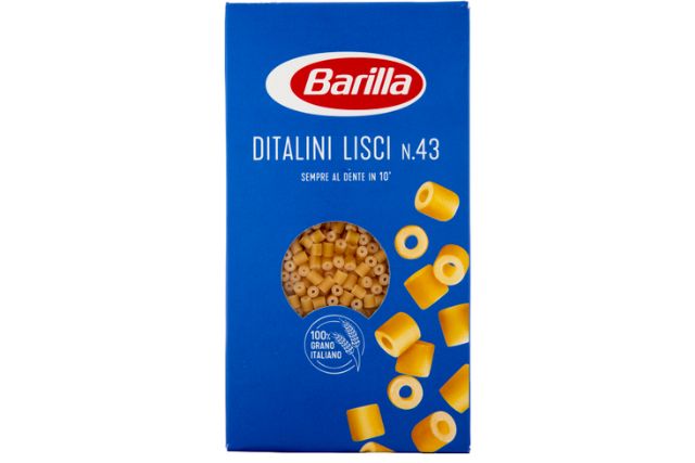 Barilla Ditalini Lisci No. 43 (16x500g) | Special Order | Delicatezza