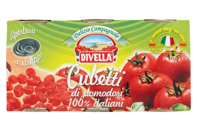 Divella Chopped Tomatoes (3x400g) | Delicatezza