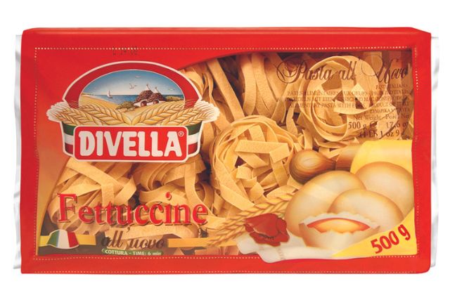 Divella Fettuccine all'Uovo (12x500g) | Special Order | Delicatezza