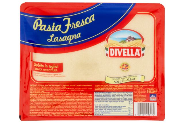 Divella Fresh Lasagne (12x500g) | Special Order | Delicatezza