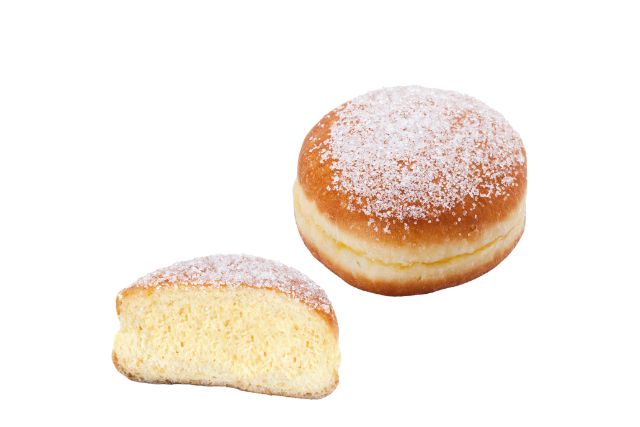 Dolce Milano Frozen Sugar-Dusted Krapfen (24x60g | Wholesale | PDP | Delicatezza