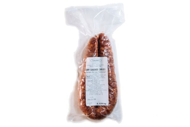 Valerio Dry Sausage Mild  - Salsiccia Secca Dolce e Piccante (Avg. 350g) | Delicatezza