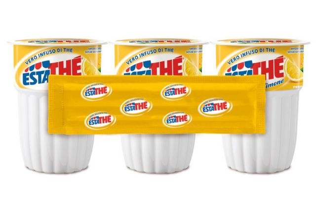 Estathe Lemon Ice Tea Plastic Cup (3x200ml) | Delicatezza | Special Order