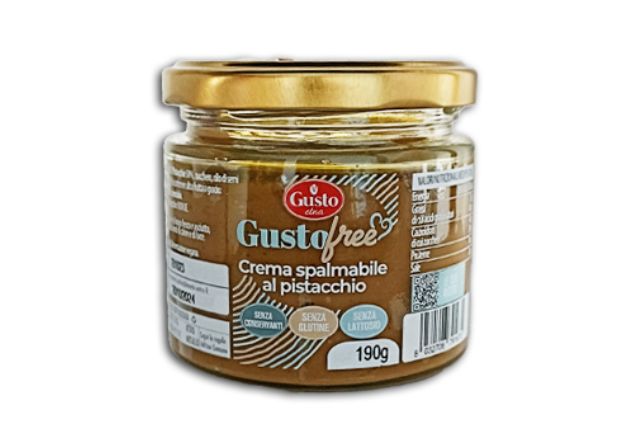 Etna Gluten-Free and Lactose-Free Pistachio Spread (190g) | PDP | Delicatezza