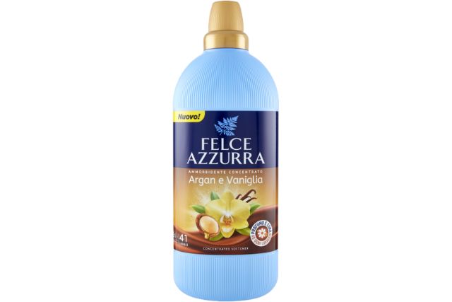 Felce Azzurra Concentrated Argan and Vanilla Fabric Softener (12x1025ml) | Special Order | Delicatezza
