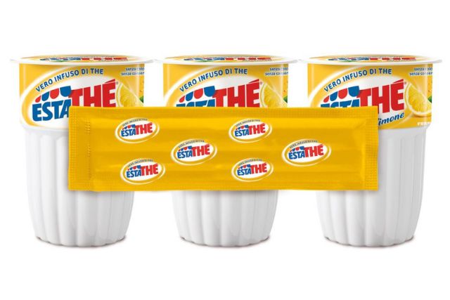 Estathe Lemon Ice Tea Plastic Cup (3x200ml) | Delicatezza