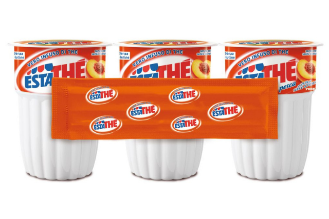 Ferrero Estathe Peach Ice Tea Plastic Cup (3x200ml) | Delicatezza