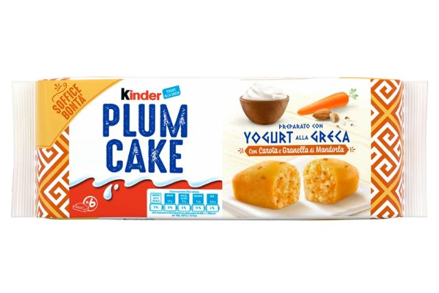 Ferrero Kinder Carrots and Almonds Plumcake (192g) | PDP | Delicatezza