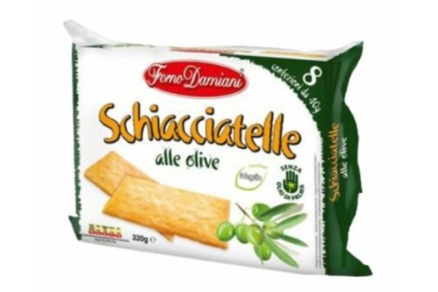 Forno Damiani Schiacciatelle alle Olive (320g) | PDP | Delicatezza