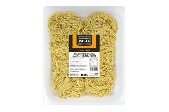 Passione Pasta Fresh Spaghetti alla Chitarra (1Kg) | Wholesale | Delicatezza 