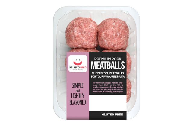 Salsicciamo Pork Meatballs Classic (6x150g) | Delicatezza