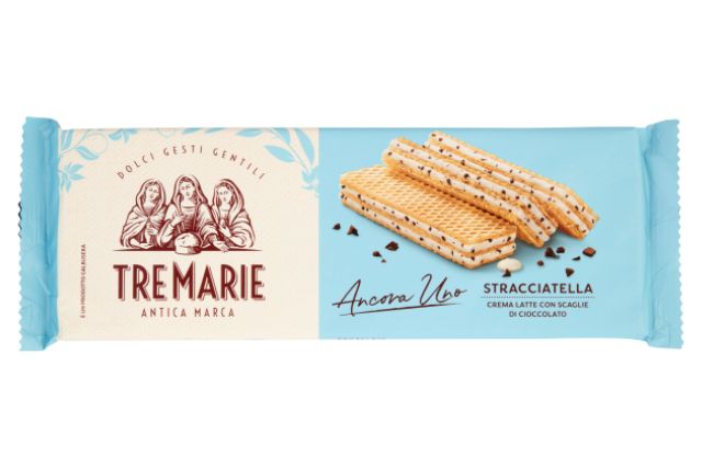 Galbusera Tre Marie Wafers Ancora Uno Stracciatella(18x140g) | Special Order | Delicatezza