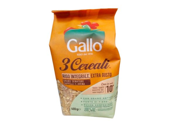 Gallo Rice Oats and Kamut - 3 Cereals (14x400g) | Special Order | PDP | Delicatezza