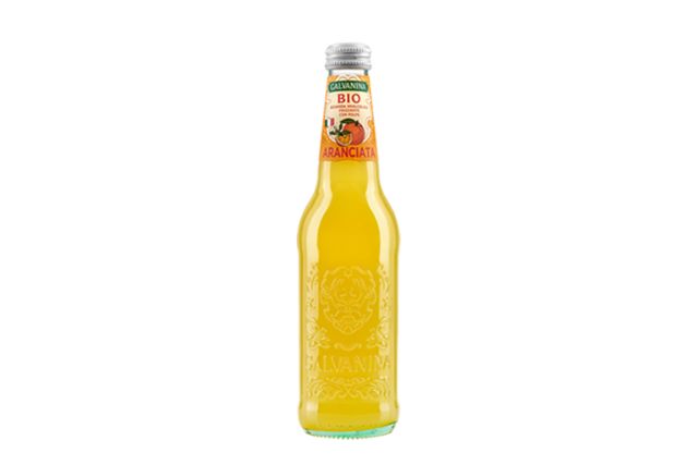 Galvanina Aranciata Bio - Glass Bottles (12x355ml) | Wholesale | Delicatezza 