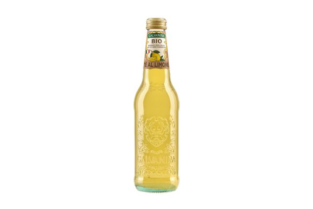 Galvanina Lemon Bio Ice Tea - Glass Bottles (12x355ml) | Wholesale | Delicatezza 