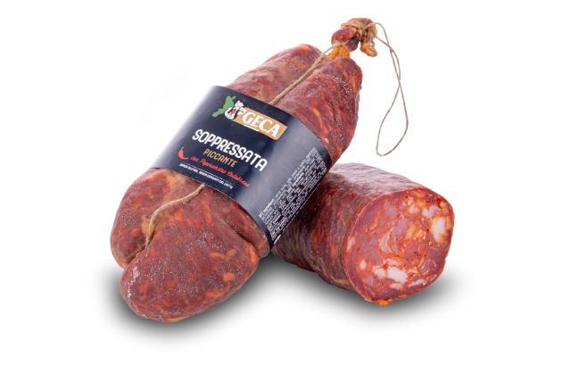 Geca Spicy Soppressata (Avg. 350g) | Delicatezza