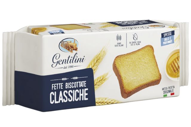 Gentilini Fette Biscottate Classiche (12x185g) | Special Order | Delicatezza