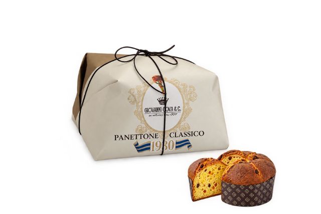Giovanni Cova Panettone Wrapped (1Kg) | PDP | Delicatezza