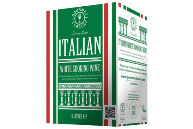 Gourmet Classic Cooking White Wine (5l) | Wholesale | Delicatezza