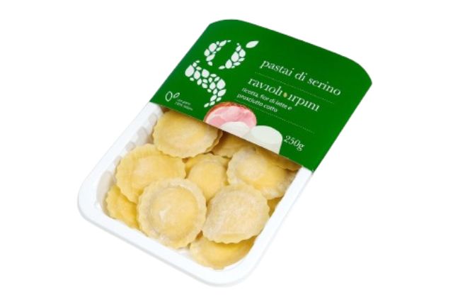 Graziano Fresh Pasta Ravioli Ricotta, Fior di Latte & Ham (250g) | PDP | Delicatezza