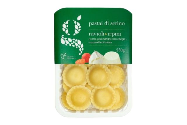 Graziano Fresh Ravioli Ricotta, Cherry Tomato & Buffalo Mozzarella (250g) | PDP | Delicatezza
