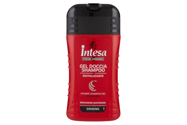 Intesa Shower Bath Body and Shampoo Ginseng Revitalizing for Men (250ml) | Delicatezza
