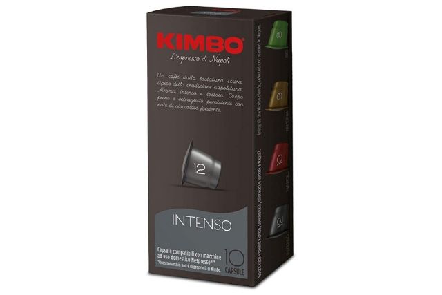 Kimbo Intenso Coffee Nespresso Capsules | Delicatezza