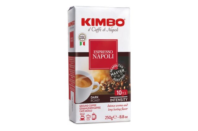 Kimbo Ground Coffee - Espresso Napoli (250g) | Wholesale | PDP | Delicatezza
