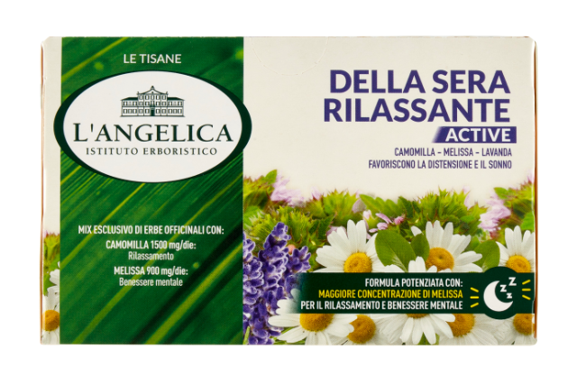 L Angelica Istituto Erboristico Evening Relaxing Herbal Tea (10x20g) | Special Order | Delicatezza