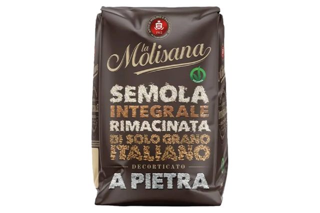 Molisana Wholemeal Re-milled Durum Wheat Semolina (12x1kg) | Special Order | PDP | Delicatezza