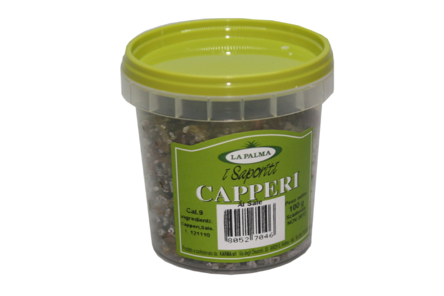 La Palma Capers in Salt (100g) | Delicatezza